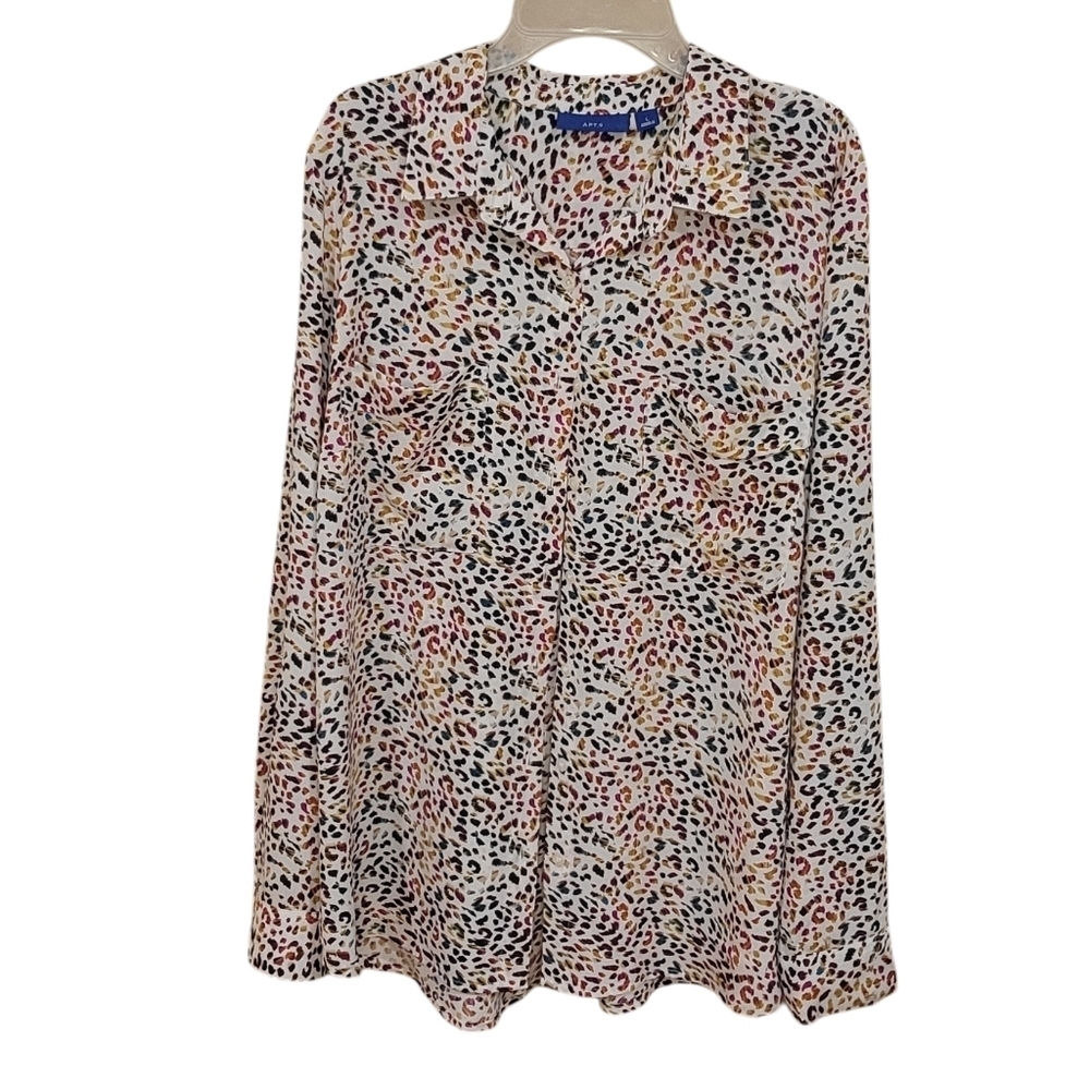 Apt. 9 Animal Print Blouse